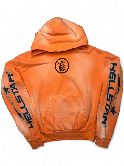 Hellstar Fire Orange Hoodie