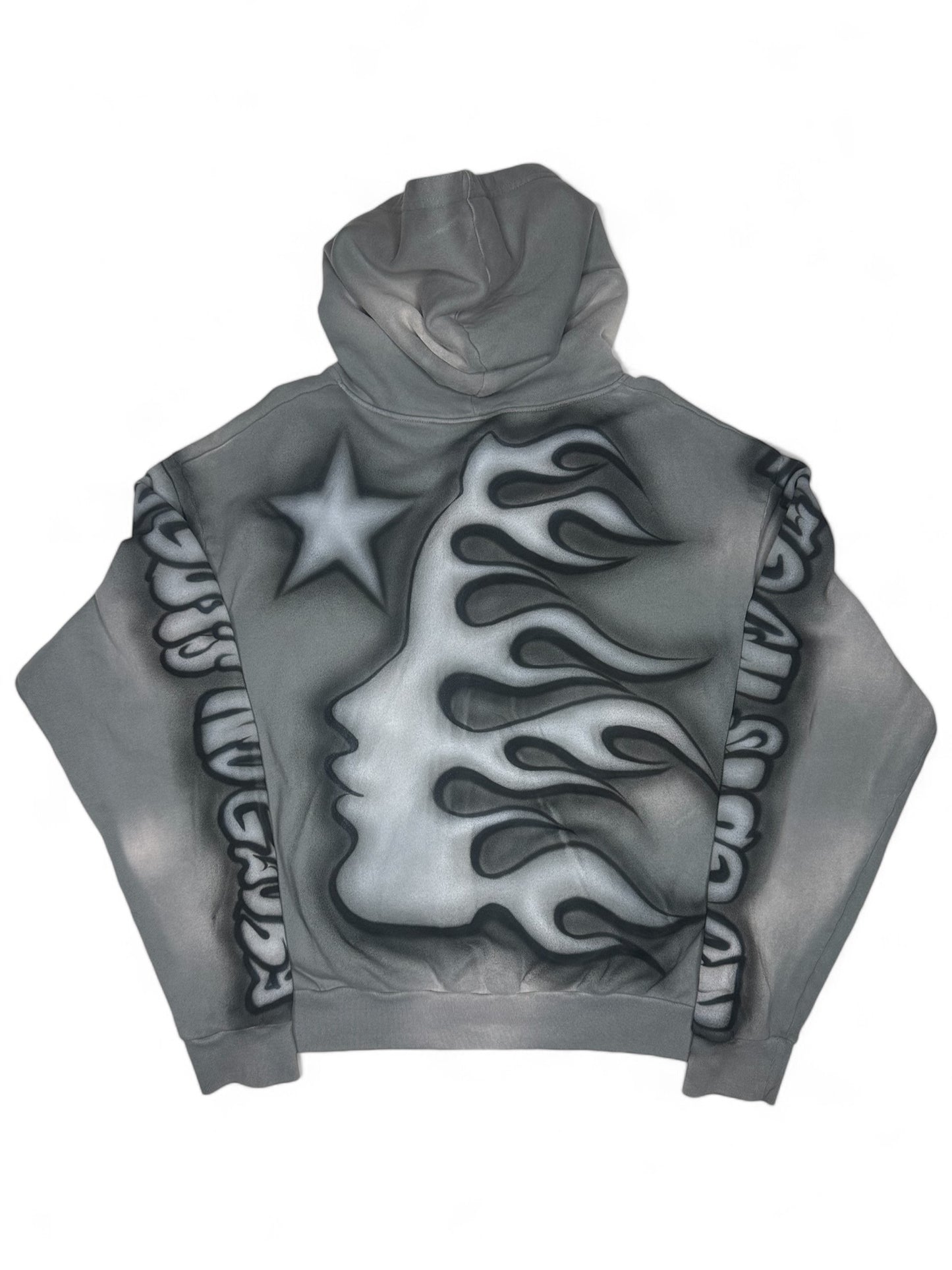 Hellstar Bulldog Zip Up Hoodie