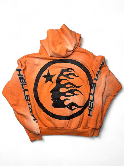 Hellstar Fire Orange Hoodie