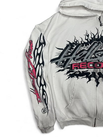 Hellstar Records Glitter Zip Hoodie