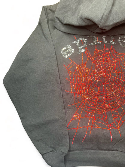 Sp5der OG Rhinestone Hoodie