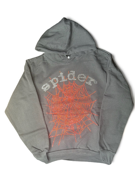 Sp5der OG Rhinestone Hoodie