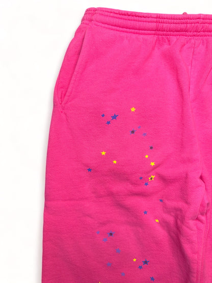 Pantalones deportivos Sp5der Pink P*nk (V2)