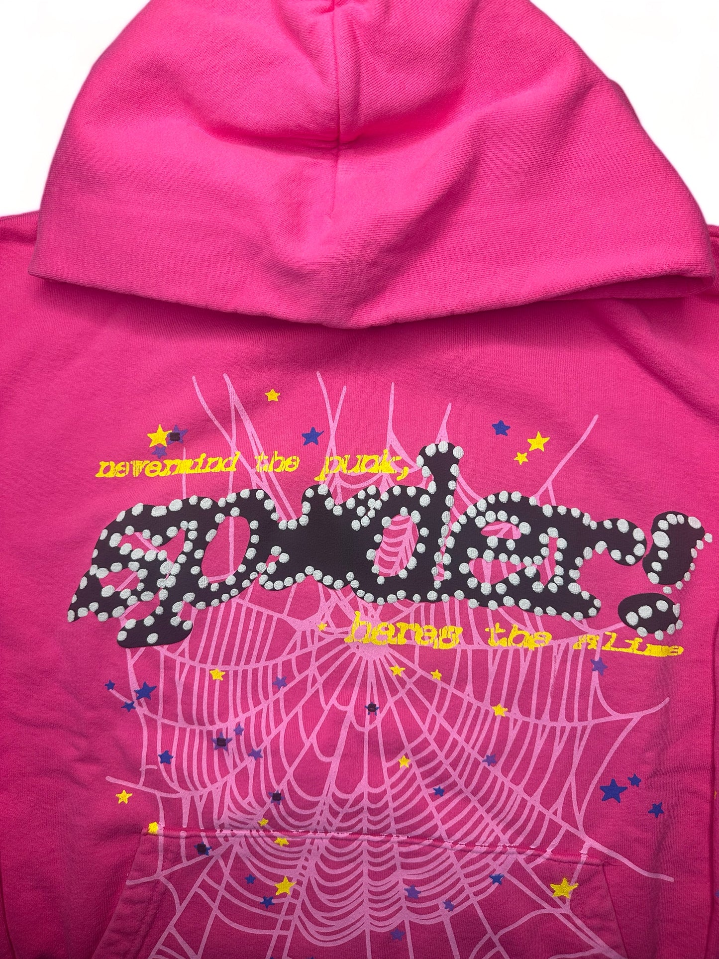 Sp5der Pink P*nk Hoodie (V2)