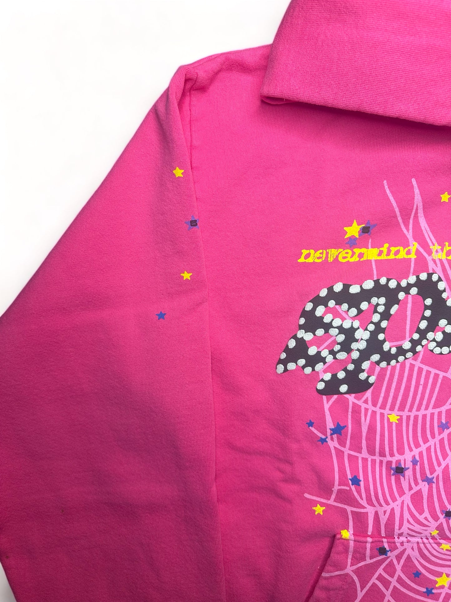 Sudadera con capucha rosa P*nk Sp5der (V2)