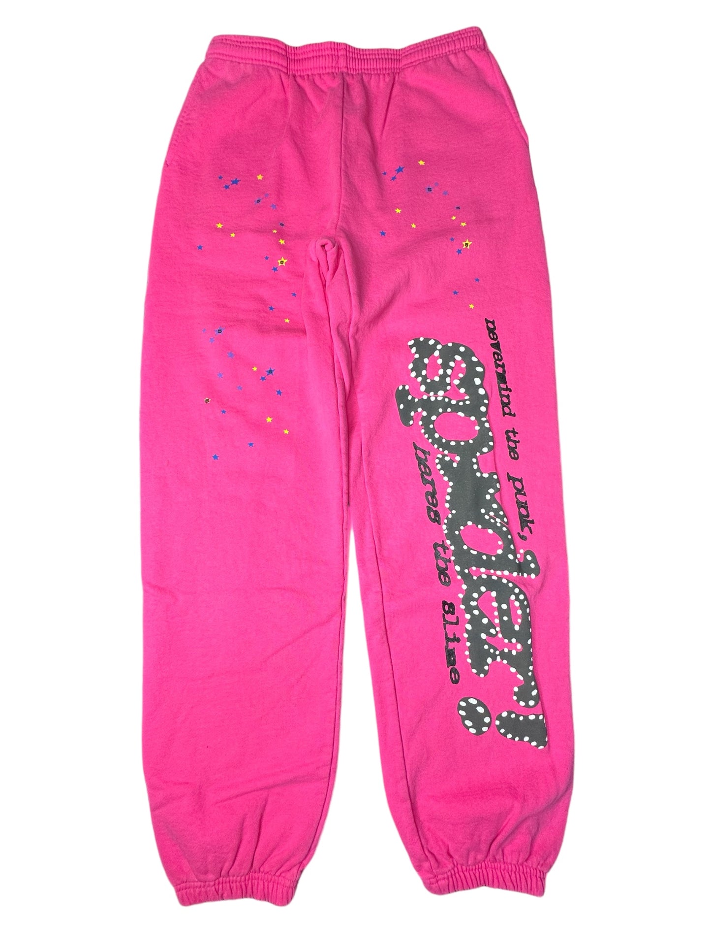 Pantalones deportivos Sp5der Pink P*nk (V2)